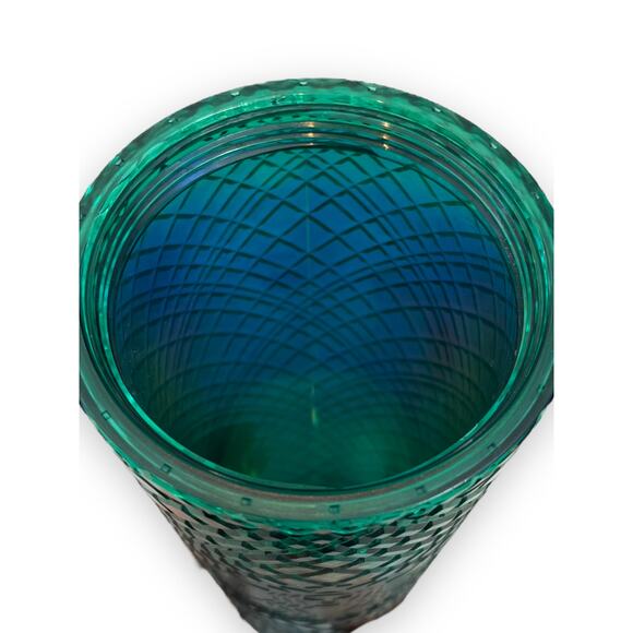 Starbucks Holiday 2021 Green Emerald Jeweled 24 oz Tumbler  (No lid) - Picture 5 of 8